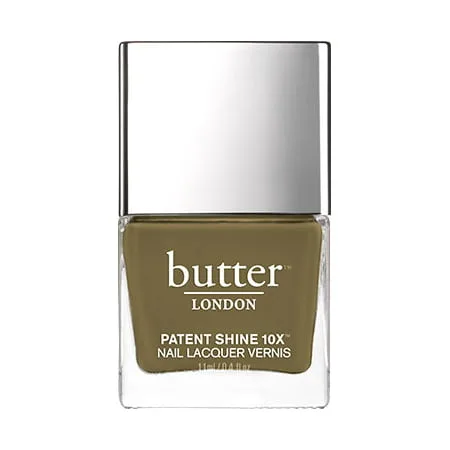 Butter London Patent Shine 10x Nail Lacquer - British Khaki 0.4oz (11ml)