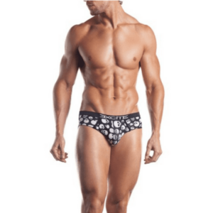 Fantasy Lingerie Excite for Men Skull Brief - Large