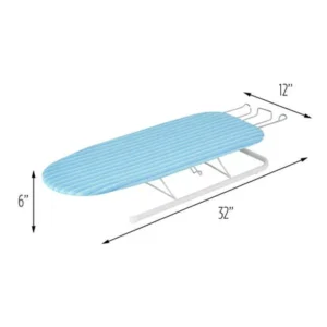 Honey Can Do Tabletop Ironing Board with Retractable Iron Rest