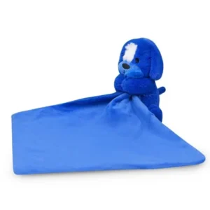 Waddle Puppy Dog Baby Toy Rattle Blue Baby Blanket Newborn Baby Gift for Boys