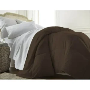 Merit Linens Luxury Premium Over Filled Down Alternative Comforter - King/California King - Chocolate