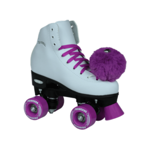 Epic Purple Princess Quad Roller Skates