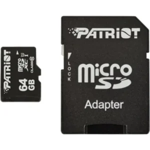 Patriot 64GB MicroSDXC Class 10 Flash Memory Card