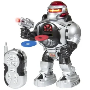 Best Choice Products Kids Remote Control Disc-Shooting Battle Fight Robot RC Toy w/ Walking, Talking, Dancing Actions