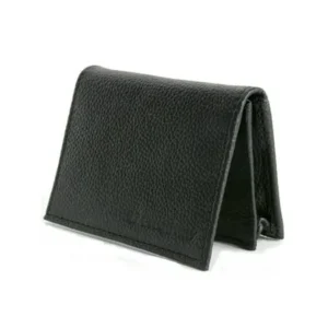 Leather Wallet Expandable Card Case Front Pocket Thin Slim ID Window Credit Card