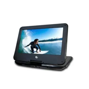 Ematic 13.6" Portable DVD Player with Travel Bag and Headphones, Black