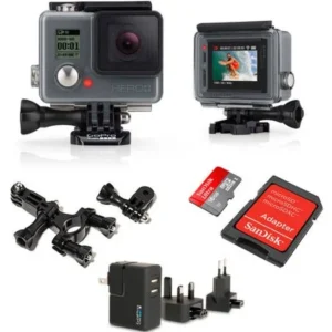 GoPro HERO+ LCD with Bonus 16GB Micro SD Card and Choice of Accessory Value Bundle
