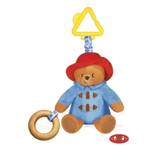 Yottoy Paddington Bear for Baby 8.5" Attachable Stroller Rattle Toy
