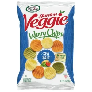Sensible Portions Sea Salt Garden Veggie Wavy Chips, 7 Oz.