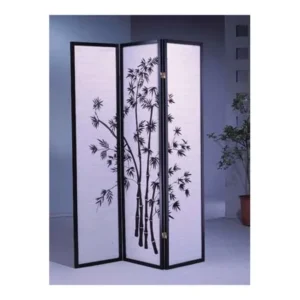 Wildon Home 70'' x 51'' Bamboo Shoji 3 Panel Room Divider