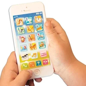 Childrens Bilingual Smartphone Educational Toy Learn Numbers Alphabet Math