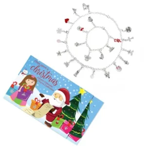 Girls' Christmas Advent Calendar Jewelry Charm Collection