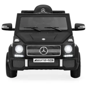 Best Choice Products 12V Kids Licensed Mercedes-Benz G65 SUV Ride On Car w/ Parent Control, Lights, AUX - Matte Black