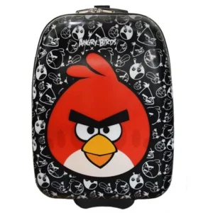 Big Red Hard-Shell Rolling Luggage Case