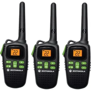 Motorola MD200TPR - 20 Mile Range Talkabout 2-Way Radios, 3-PACK