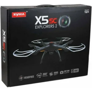 Syma X5SC 2.4G 4-Channel RC Quadcopter with 6-Axis and HD Camera