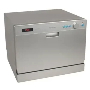 EdgeStar 6 Place Setting Portable Countertop Dishwasher - Silver