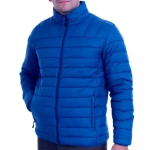 HAWKE & CO. NEW Blue Mens Size Big 2X Full Zip Quilted Puffer Jacket