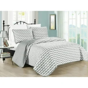 South Bay Zig Zag Stripe Bedding Quilt Set