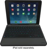 ZAGG - Rugged Folio Keyboard Case for AppleÂ® iPadÂ® Air - Black