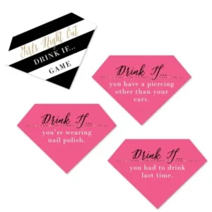 Girls Night Out - Drink If - Party Game Cards - 24 Count