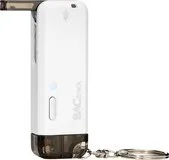 BACtrack - Vio Smartphone Keychain Breathalyzer for AppleÂ® iPhoneÂ® and Most Android Devices - White