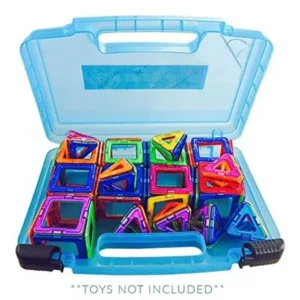 Magnetic Case, Toy Storage Carrying Box. Figures Playset Organizer. Accessories For Kids by LMB