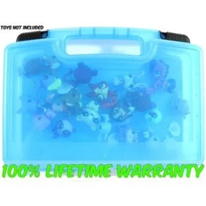 Life Made Better Toy Storage Organizer. Fits Up To 30 Mini Figures. Compatible With Littlest Pet Shop TM And Accessories