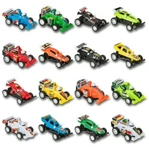 Prextex 16 pack Kids Racing Car Pull Back and Go Vehicles Great Stocking Stuffers and Toys for Boys Best Pull Back Racing Cars for Toddlers