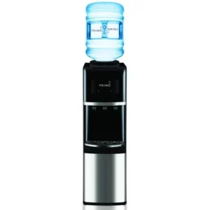 Primo Top-Load Water Dispenser, Stainless Steel/Black