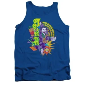 DC Comics Joker Raw Deal Adult Tank Top Shirt