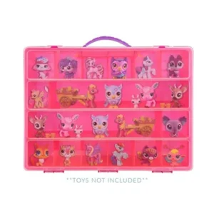 Littlest Pet Shop Case, Toy Storage Carrying Box. Figures Playset Organizer. Accessories For Kids by LMB