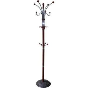 ORE International 73" Coat Rack, Cherry