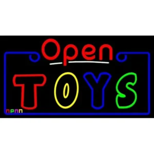 20"x36" ABC LED Signs Toys Open LED Neon Sign W/Remote Flashing Controller