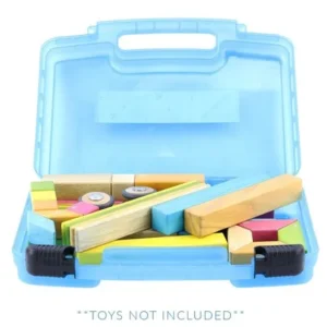 Magnetic Blocks Case, Toy Storage Carrying Box. Figures Playset Organizer. Accessories For Kids by LMB