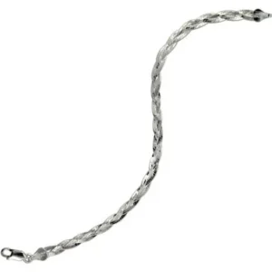 Women's Sterling Silver 035 Herringbone Bracelet, 7.5"