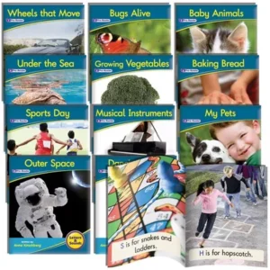 Junior Learning Phonemic Awareness Readers Non-Fiction Learning Set