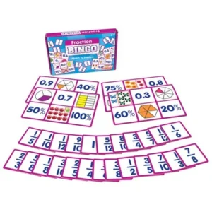 Junior Learning - Fraction Bingo Learning Educational Game