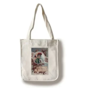 A Merry Christmas - Kid in Winter Apparel (100% Cotton Tote Bag - Reusable)