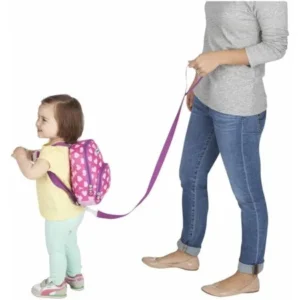 Nuby Quilted Backpack Harness, Pink