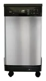 SPT - 18" Portable Dishwasher - Stainless steel