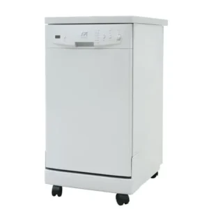 Sunpentown 18" Portable Dishwasher with Energy Star in White