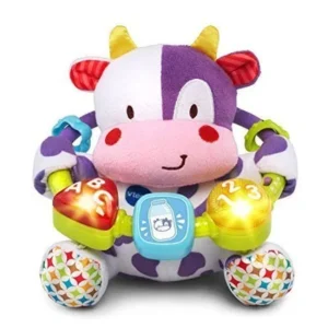 Ba Lil' Critters Moosical Beads - Purple - Online Exclusive, Musical baby toy features a variety of fabric textures for baby tactile development; cuddle up.., By VTech