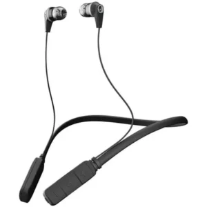 Skullcandy S2IKW-J509 Ink'd Bluetooth Earbuds with Microphone (Black/Gray)