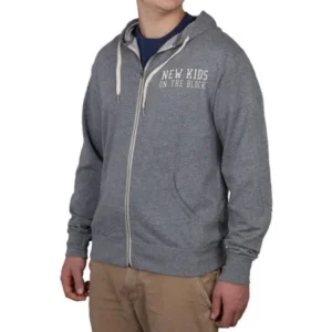 New Kids On The Block - Grey Fashion Hoodie