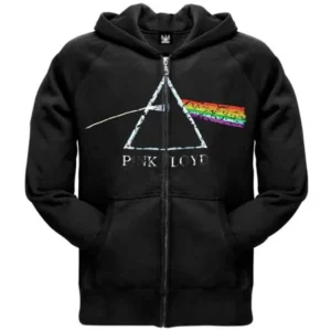 Pink Floyd - Distressed Dark Side Adult Zip Hoodie