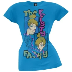 Tinkerbell - Fiesty Fairy Juniors T-Shirt
