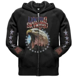 Lynyrd Skynyrd - American Eagle Zip Up Hoodie