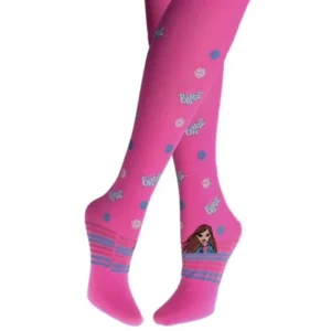 Bratz - Kisses Pink Girls Fashion Tights