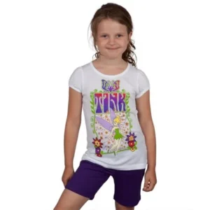 Tinkerbell - Radient Tink Girls Juvy Shorts Set